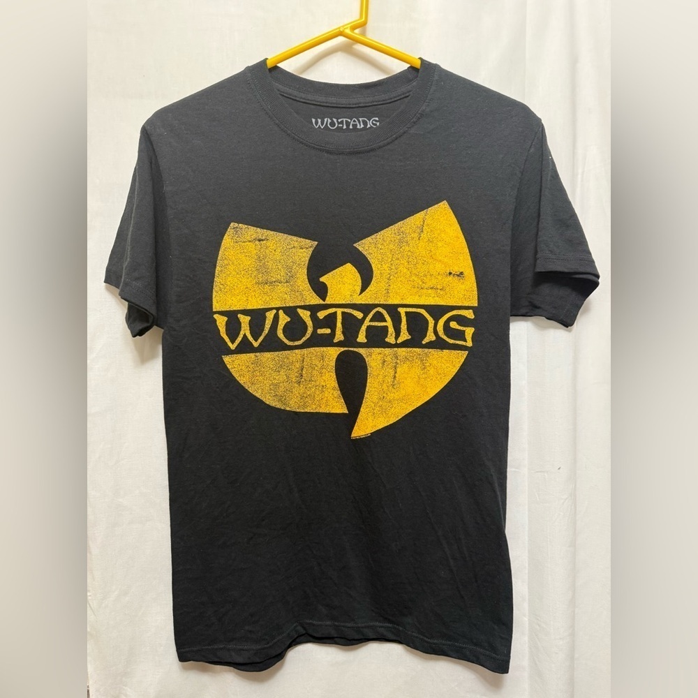 WU-TANG Black and Yellow Men's Small T-Shirt 0144